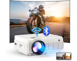 Luxe beamer - 4K ondersteuning projector - 5G/WiFi/Bluetooth - home cinema - 15000 Lumen