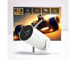 Magcubic Ultieme Draagbare WiFi 6 Mini Beamer 4K/200 ANSI Projector Streamen - HY300 - BT 5.0 - Android - Home Cinema -