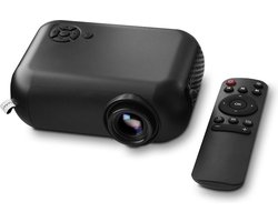 MikaMax Smart Mini Projector - Mini Beamer - Met ingebouwde Speaker - Verbindt met - WiFi - HDMI - SD kaart - Audio Jack