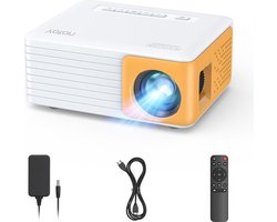 Mini Beamer - Full HD 1080P Ondersteunt Mini Projector voor mobiele telefoon/PC/PS4/PS5/Xbox/Firestick - Draagbare Projector compatibel met USB/HDMI/AV Beamer