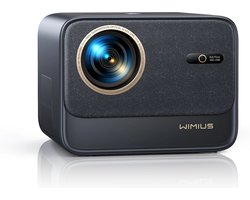 Mini Beamer - Projector - 4K-Ondersteuning - 30.000 Lumen - Autofocus - Native Full HD 1080p - WiFi 6 - Bluetooth-connectiviteit - Dolby Audio - Thuisbioscoop - 6D Keystone-correctie - 300 inch projectieformaat - Hoog contrast - Krachtige helderheid