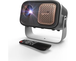 Miniprojector - WEWATCH V11-videoprojector - 360 graden rotatie - Elektronische focus - 14000 lumen