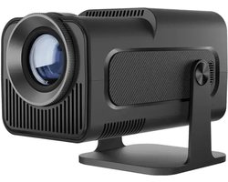 Naiz® - Projector - Beamer - 4K - Wifi - Draagbare bioscoop - Zwart