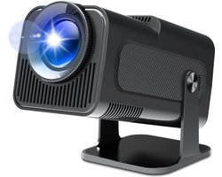 Nieuwe Collectie Mini Draagbare Auto Keystone Projector Native 1080P Smart Projector 4K FHD Ondersteuning 10000 Lumen met WiFi 6 BT 5.0 180 Graden Rotatie Ingebouwde Android 11.0 - Draagbare Projector