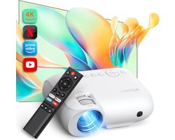 Projector - Beamer - 4K- Smart - Youtube - Netflix