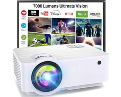 Projector -Mini Beamer - Thuisbioscoop - 1080P - HDMI - LED