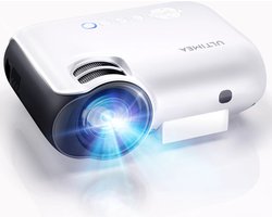 Thuisbioscoop set - 10.000 Lumen - 89cm tot 305cm Breedscherm - Mini Beamer met WiFi - Handmatig projectiescherm - Surround set Home Cinema - Projector - Mini beamer - Mini projector - Thuisbioscoop - Filmpakket