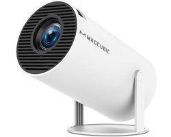 Ultieme Draagbare WiFi 6 Mini Beamer - 200 ANSI Lumen - Projector Streamen - BT 5.0 - Android - Home Cinema