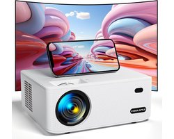 Visulapex S1 Beamer 5G wifi 1080p Full HD 15000 lumen projector 220 inch thuisbioscoop outdoor TV-stick X-box DVD laptop smartphone