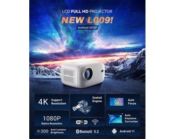 Xcruiser Lp09 Projector 4k hologram astronaut screen portable video projector mini projector