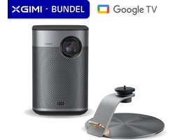 XGIMI Halo+ (GTV) met X-Desktop standaard - Draagbare Smart-projector - Beamer - Google TV Ref + 3.0 - Harman/Kardon 2 x 5W luidsprekers - Chromecast - 700 ISO Lumen - Dolby Audio - Bluetooth 5.1 - DTS-HD