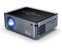 Xnano Draagbare beamer X1PRO 2024 - FULL HD - 1920 X 1080 - 8K ondersteuning - 12000 lumen - Inclusief draagtas - Dolby Audio - HDR10+ - Android 9 - AI voice intelligent - EK Voetbal 2024