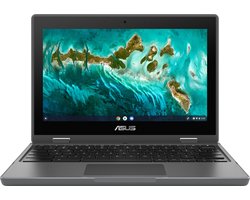 ASUS Chromebook Flip CR1 CR1100FKA-BP0025 Intel® Celeron® N N4500 29,5 cm (11.6") Touchscreen HD 4 GB LPDDR4x-SDRAM 32 GB eMMC Wi-Fi 6 (802.11ax) ChromeOS Grijs