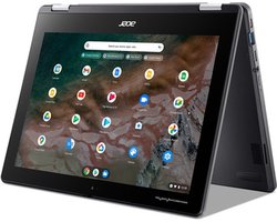 CB Spin 512 R853TA-C0EN - 12i HD+ Multi-Touch IPS - N5100 Quad Core - 4GB DDR4X - 32GB eMMC - Chrome OS - QWERTY - 3 Years Carry in - Black QWERTY