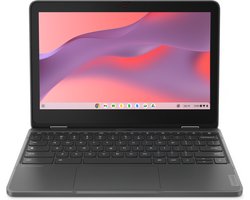 Lenovo 300e Yoga Chromebook 29,5 cm (11.6") Touchscreen HD MediaTek Kompanio 520 4 GB LPDDR4x-SDRAM 32 GB eMMC Wi-Fi 6 (802.11ax) ChromeOS Grijs