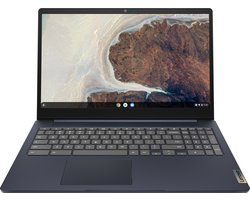 Lenovo IdeaPad 3 Chrome 15IJL6 - Chromebook - 15.6" Full HD - Intel Pentium N6000 - Intel UHD Graphics - 8 GB DDR4 - ChromeOS - QWERTY - zwart