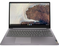 Lenovo IdeaPad 3 Chrome 15IJL6 Intel® Celeron® N N4500 Chromebook 39,6 cm (15.6") Full HD 8 GB LPDDR4x-SDRAM 128 GB eMMC Wi-Fi 6 (802.11ax) ChromeOS Grijs