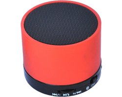 Bluetooth Speaker Luidspreker - Mini Round - Rood