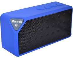 Bluetooth Speaker Luidspreker - Mini Square - Blauw