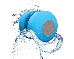 Bluetooth Waterbestendige Douche/Bad Mp3 Speaker/Radio - blauw