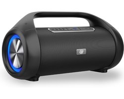 Caliber Bluetooth Speaker - Draadloze Speaker - Muziek Box met LED verlichting - Extra Bass - 200 Watt - Stevige Handgreep - Powerbank 9.000 mAh - Tot 22 uur muziek - Waterbestendig (HPG640BT)