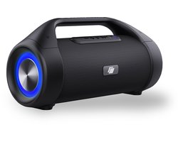 Caliber Bluetooth Speaker - Draadloze Speaker - Muziekbox met LED verlichting - 100 Watt - Stevige Handgreep - Tot 12 uur muziek - Waterbestendig (HPG440BT)