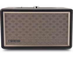 Caliber Morris - Retro Speaker - Bluetooth Speaker - Vintage Radio Design - 60 Watt Vermogen -Accu (HFG311BT)