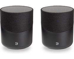 Combi Deal Bluesound Pulse M - Draadloze 360 Luidspreker - Zwart (2 speakers)