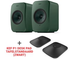 Combi Deal LSX II LT - green + KEF P1 Desk pad tafelstandaard - Zwart