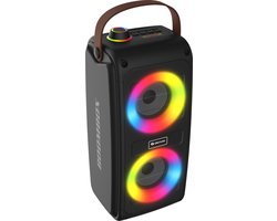 Denver Bluetooth Speaker Draadloos - Lichteffecten - Muziek Box - AUX - TWS Pairing - BTV230 - Zwart