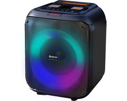 Denver Bluetooth Speaker Party Box - Discolichten - Partybox - Incl. Afstandsbediening - Microfoon Aansluiting - BPS250