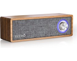 ECCHO - Bluetooth Speaker Draadloos - Oplaadbare – Retro Ontwerp