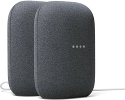 Google Nest Audio - Charcoal - 2-pack