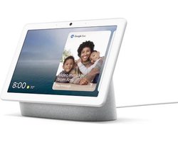 Google Nest Hub Max | Smart Speaker met scherm | Chalk | EU