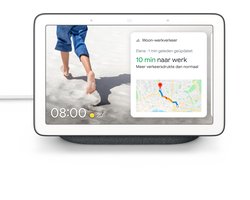 Google Nest Hub - Smart Speaker met scherm / Nederlandstalig - Antraciet