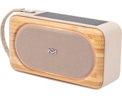 House of Marley Roots Solar bluetooth speaker - Draadloze compacte speaker - Ingebouwde Flesopener - Solar Powerbank - Waterproof - 19 uur Batterijduur - Gemaakt van Duurzame Materialen - Cream