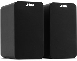 JAM Boekenplank Speakers - Bluetooth Luidsprekers 4 Inch - Stereo Paar - Zwart