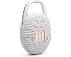 JBL Clip 5 - Draagbare Bluetooth Mini Speaker - Wit