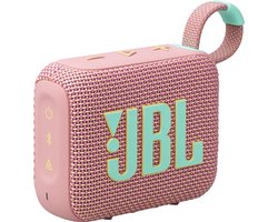 JBL GO 4 - Draadloze Bluetooth Mini Speaker - Roze