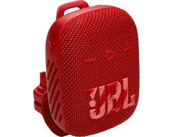 JBL Wind 3S - Draagbare Mini Bluetooth Speaker - Waterdicht - met gratis Handlebar-mount - Rood