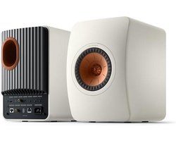 KEF LS50 Wireless 2 Boekenplank speaker Mineral White (per paar)