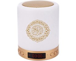 Koran Quran Speaker LED Touch Lamp - Volledige Recitatie Vertalingen 40 Hadith Doe3a’s en Azan