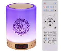 Koran speaker - Bluetooth speaker - Smart speaker - Draadloze luidspeaker - Led lamp Touch - Quran lamp