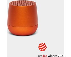 Lexon Mino+ Portable Bluetooth Mini Speaker - Metallic Oranje