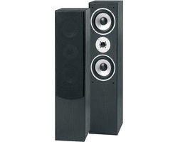 Luidsprekers - Fenton SHFT60B - Set van twee hifi luidsprekers voor stereo en home cinema - Zwart