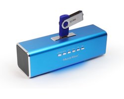 MP3-speler MusicMan MA soundstation - Blauw