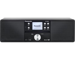 Panasonic HiFi Micro Anlage DAB+ SC-DM202EG-K Zwart met Bluetooth Home audio-microsysteem 24 W Zwart