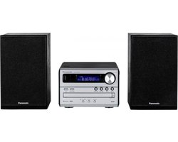 Panasonic SC-PM254EG CD Microsysteem met DAB+ & Bluetooth Zilver