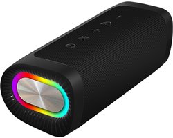 Pulver Speaker - draadloos - Ultra RGB Led - Muziek box - 15 watt - Speakers - Draadloos - Premium - Zwart - geschikt voor Bluetooth