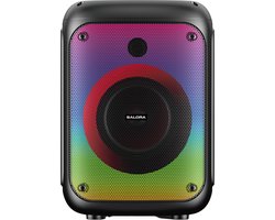 Salora PartySpeaker S1 - Box - Speaker - Party box - Zwart